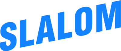 Slalom logo for NES